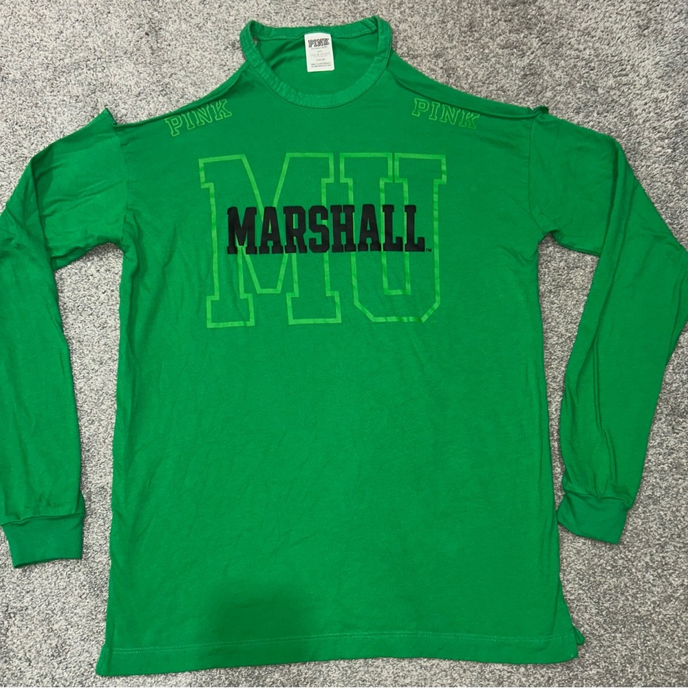 Victoria's Secret Green Long Sleeve Tee